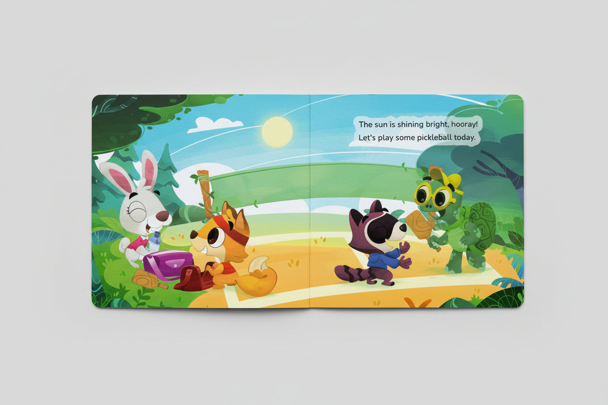 Let's Play Pickleball Board Book