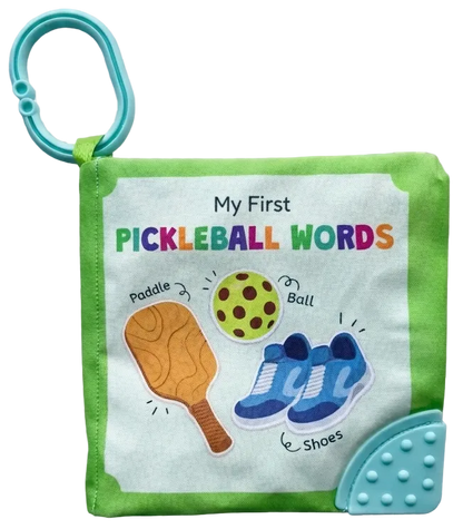 Playful Planet Pickleball Starter Set (Board Book + Crinkle Book + Mini Paddle)