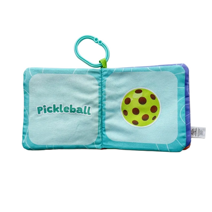 My First Pickleball Words Crinkle Book with Teether
